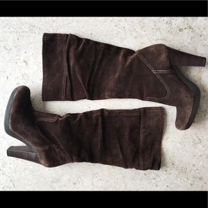 Michael Kors Suede Knee-High Boots